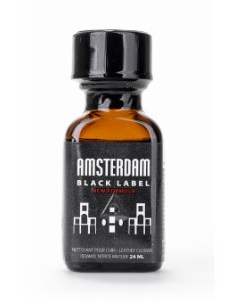 Poppers Amsterdam Black  label 24ml